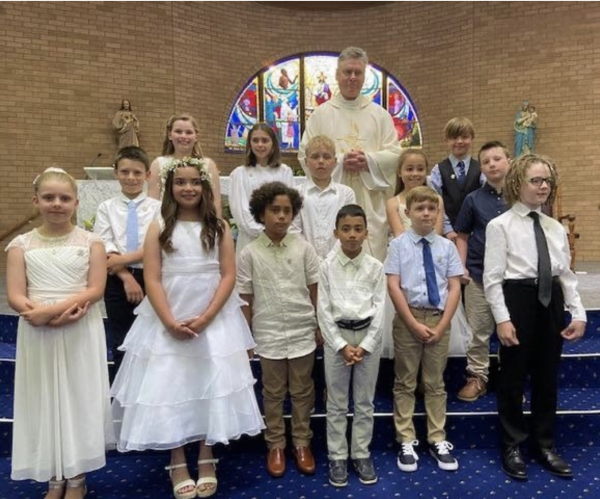 First communion best sale attire for boy